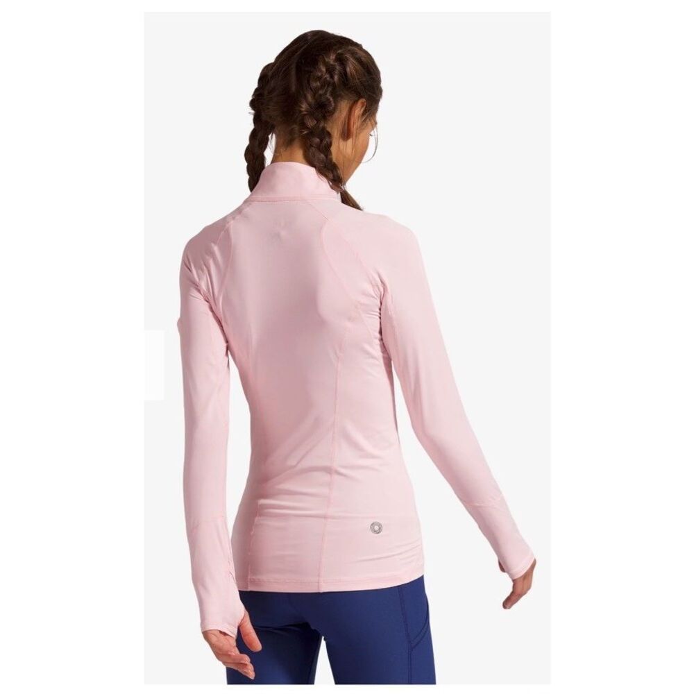 Bloquv Long Sleeve Mockneck Light Pink Shirt Size large - Picture 2 of 15